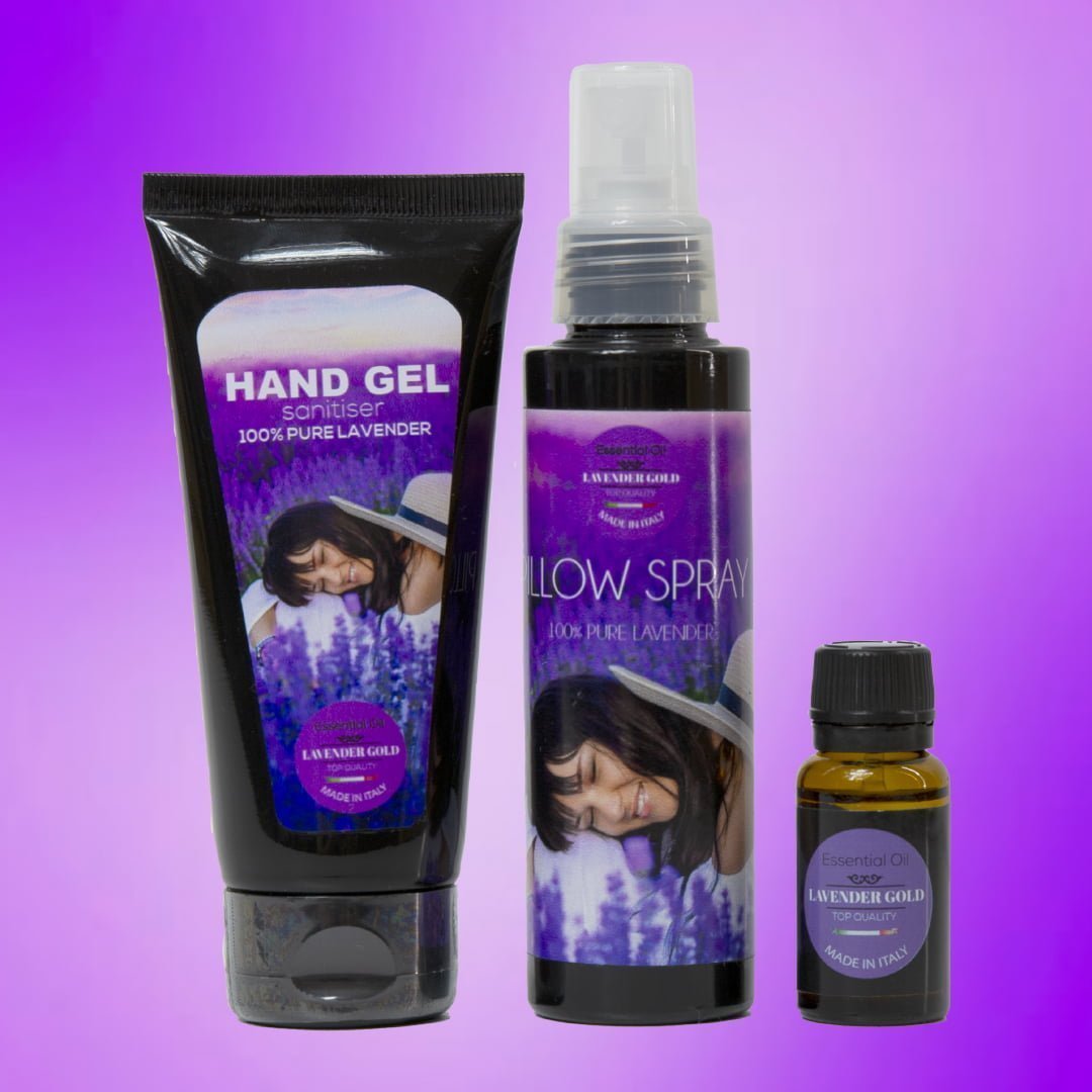 Lavender Gold lavender essentials gift set